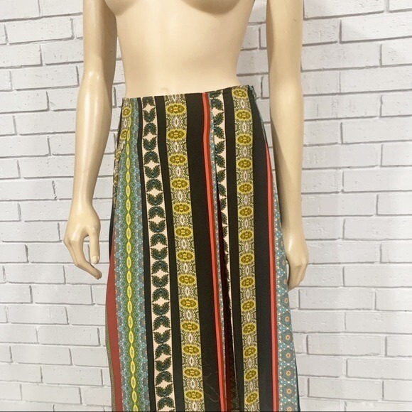 Anthropologie Eri + Ali Scarf Print Skirt - Size Small - Picture 2 of 9